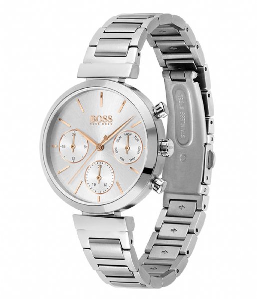 BOSS Watch Watch Flawless Silver colored