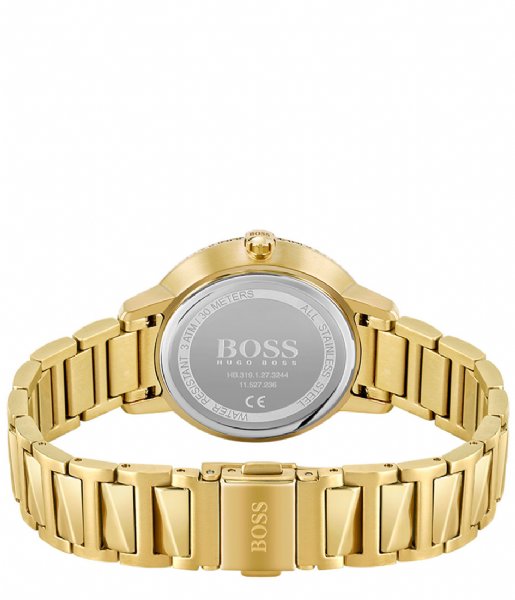 BOSS Watch Watch Signature Gold colored