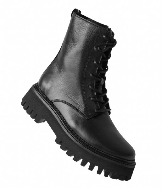 Bronx Lace-up boot Groov Y Ankle Boot Black (1) NOS