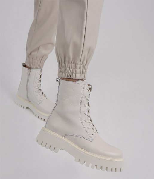 Bronx Lace-up boot Groov Y Ankle Boot Off White (5) NOS