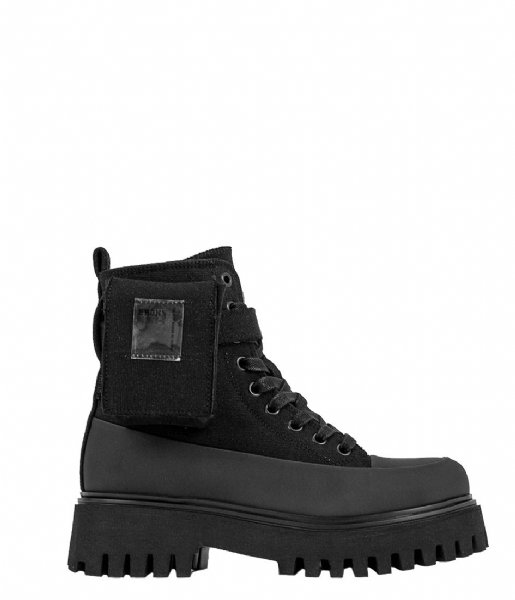 Bronx Lace-up boot Groov  Y Ankle Boot Black (1)