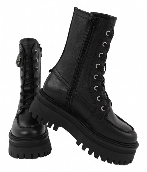 Bronx Lace-up boot Groovy Chunks Black (01)