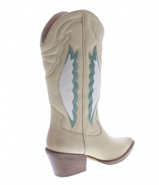 Bronx Cowboy boot Jukeson Ankle Boot Camel/Sage Green (3440)