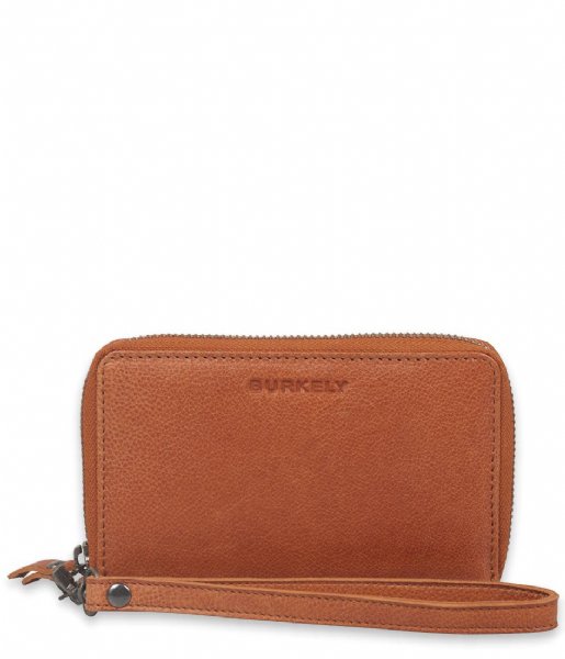 Burkely Zip wallet Just Jackie Wallet M Writslet Auburn cognac (24)