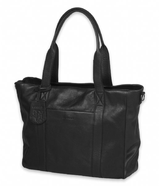 Burkely Laptop Shoulder Bag Just Jackie Workbag 14 Inch Zwart (10)