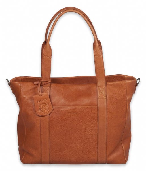 Burkely Laptop Shoulder Bag Just Jackie Workbag 14 Inch Auburn Cognac (24)