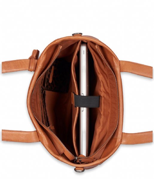 Burkely Laptop Shoulder Bag Just Jackie Workbag 14 Inch Auburn Cognac (24)
