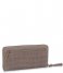 Burkely Zip wallet Burkely Croco Cassy Wallet L Pebble taupe (25)