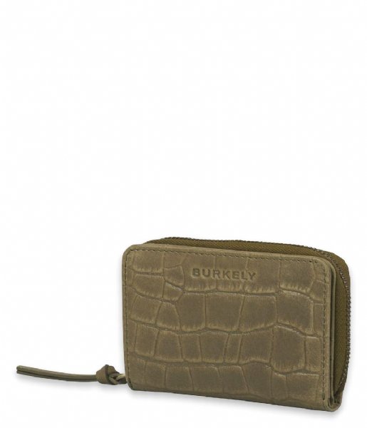 Burkely Zip wallet Burkely Croco Cassy Wallet S Flap Golden green (71)