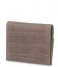 Burkely Card holder Burkely Croco Cassy Card Wallet Pebble taupe (25)