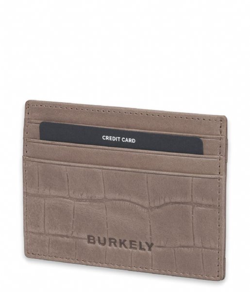 Burkely Card holder Burkely Croco Cassy Cc Holder Pebble taupe (25)