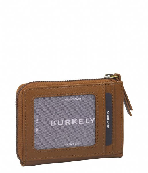 Burkely Zip wallet Soul Sam Wallet Cc Leaf cognac (24)