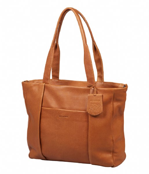 Burkely Laptop Shoulder Bag Just Jolie Workbag 14 Inch Cinnamon Cognac (24)