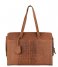 Burkely Laptop Shoulder Bag Burkely Croco Cody Workbag 15.6 Inch Mangrove Cognac (24)