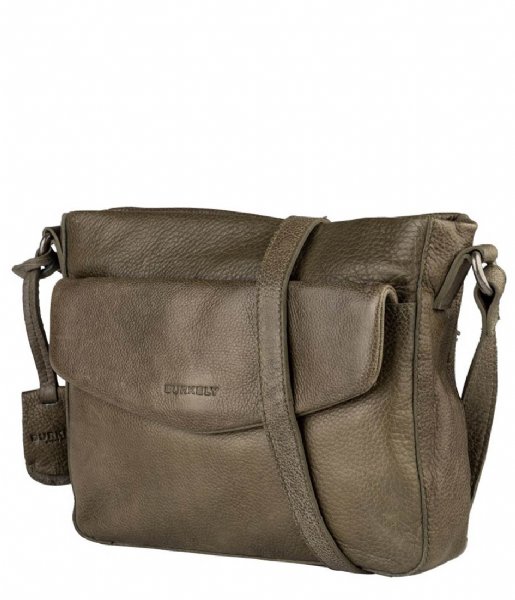 Burkely Crossbody bag BURKELY Just Jackie Crossover L Flap Moss Groen (71)