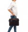 Burkely Laptop Shoulder Bag Vintage Jack Worker 13.3 Inch dark brown