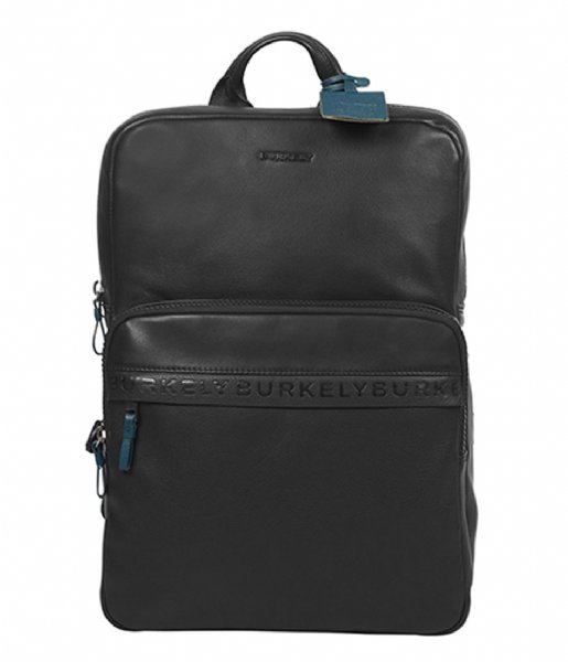 Burkely Laptop Backpack Bold Bobby Backpack 15.6 Inch Zwart