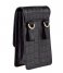 Burkely Clutch Phone Bag Croco Black Croco (10)