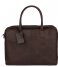 Burkely Laptop Shoulder Bag Burkely Vintage Taylor Worker 15.6 Inch dark brown (20)