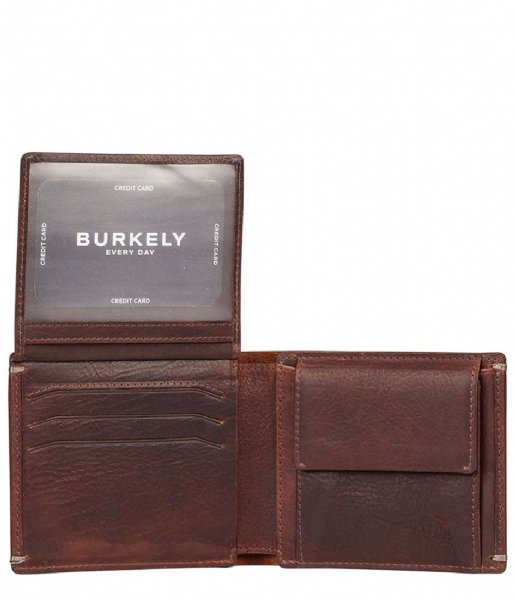 Burkely Bifold wallet Antique Avery Billfolf Low Flap Bruin (20)
