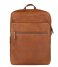 Burkely Laptop Backpack Antique Avery Backpack Zip 15.6 inch Cognac (24)