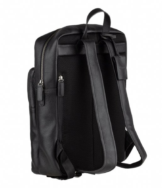 Burkely Laptop Backpack Antique Avery Backpack Zip 15.6 inch Zwart (10)