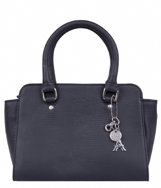 LouLou Essentiels  Bag Lovely Lizard dark blue