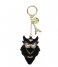 LouLou Essentiels Keyring Key Owl black