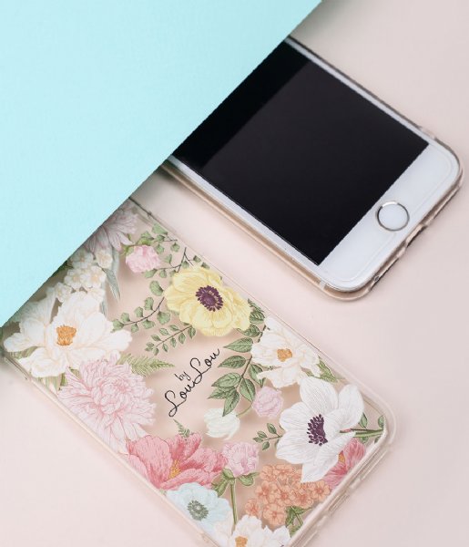 LouLou Essentiels Smartphone cover Cute Case Le Jardin iPhone 7-8 white