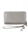 LouLou Essentiels Zip wallet SLB Pearl Shine grey