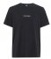 Calvin Klein T shirt Short Sleeve Crew Neck Black (UB1)