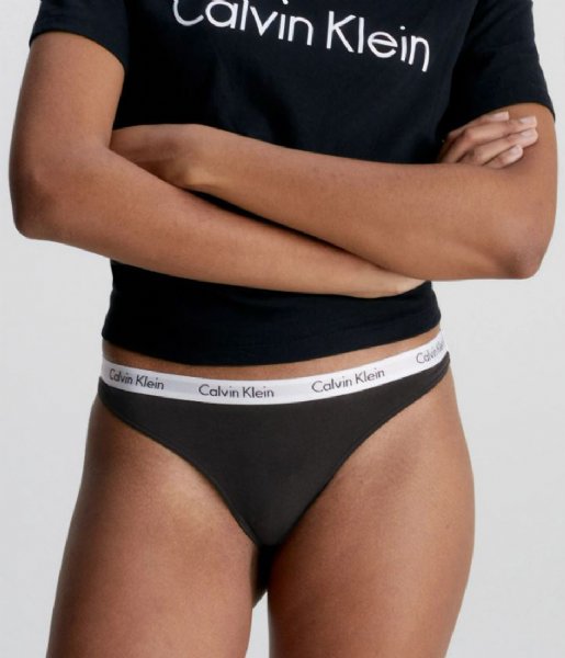 Calvin Klein Brief Thong 3-Pack Black/White/Black (WZB)
