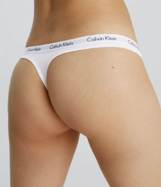 Calvin Klein Brief Thong 3-Pack Black/White/Black (WZB)
