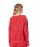 Calvin Klein  Long Sleeve Sweatshirt Mens Window Pane Rustic Red (VGM)