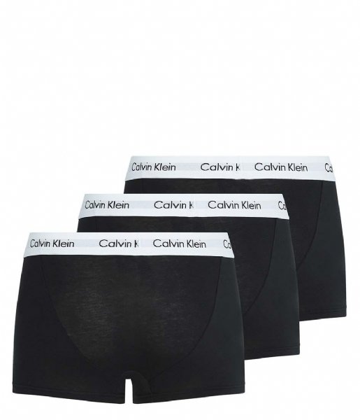 Calvin Klein  3P Low Rise Trunk 3-Pack Black (001)
