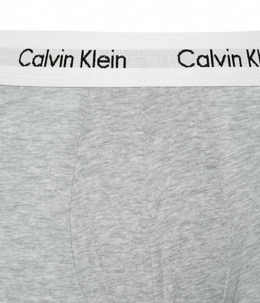 Calvin Klein  3P Low Rise Trunk 3-Pack Black white grey heather (998)