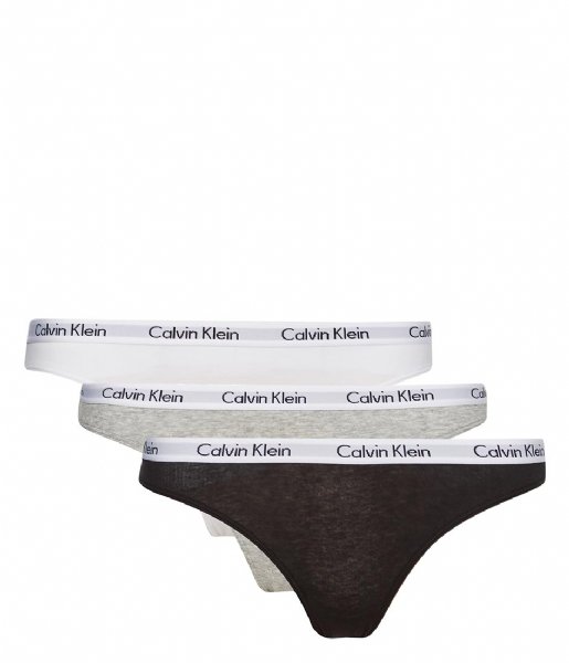 Calvin Klein Brief Slips 3P 3-Pack Black/Grey/White (999)
