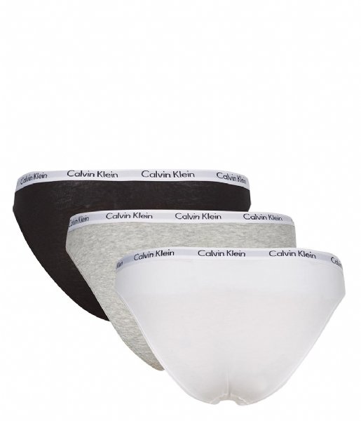 Calvin Klein Brief Slips 3P 3-Pack Black/Grey/White (999)