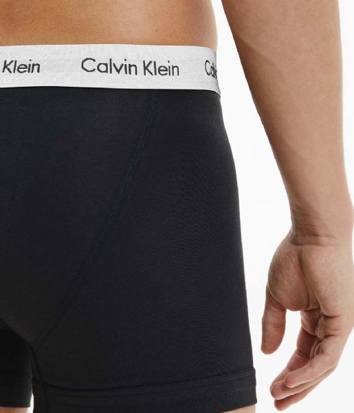 Calvin Klein  3 Pack Trunk White stripe black (IOT)