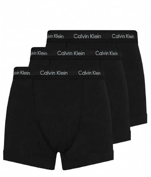 Calvin Klein  3 Pack Trunk Black wb black (XWB)