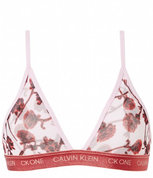 Calvin Klein Top Unlined Triangle Pale Orchid (V34)