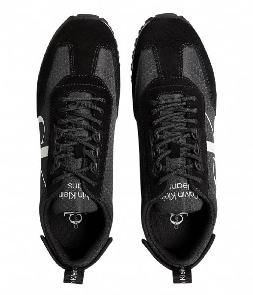 Calvin Klein Sneaker New Retro Runner Laceup R Poly Black (BDS)