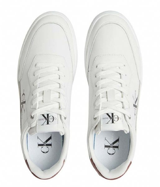Calvin Klein Sneaker Classic Cupsole Laceup Lth Bright White (YAF)