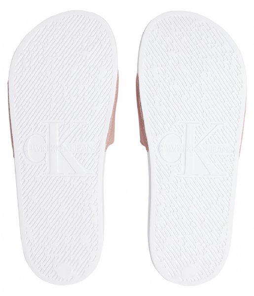 Calvin Klein Flip flop Slide Monogram Co Dust (TBN)