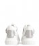 Calvin Klein Sneaker Chunky Cupsole Laceup Mid M White Silver (0LC)