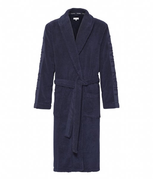 Calvin Klein Nightwear & Loungewear Robe Blue Shadow (8SB)