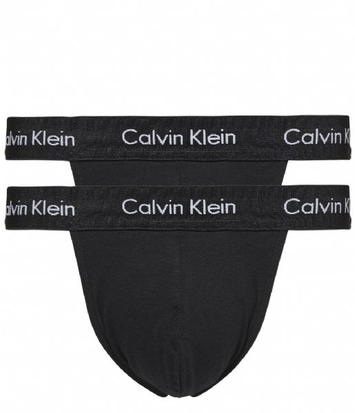 Calvin Klein Brief Jock Strap 2Pk 2-Pack Black (001)