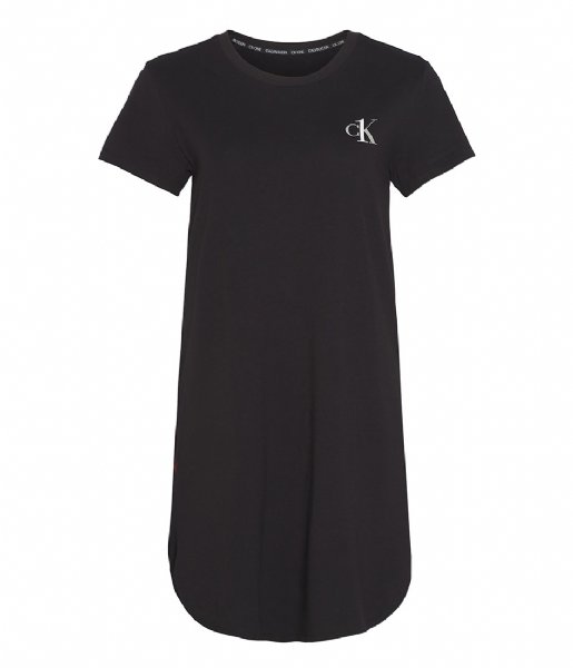 Calvin Klein Nightwear & Loungewear S/S Nightshirt Black (001)