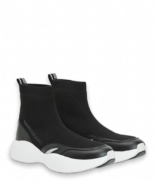 Calvin Klein Sneaker Sporty Runner Sock S Black (BEH)