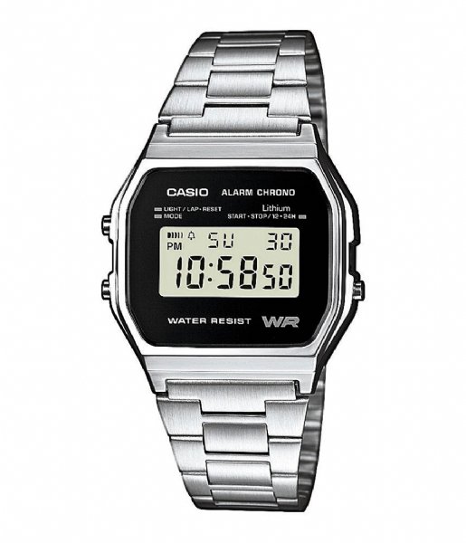 Casio Watch Vintage Iconic A158WEA-1EF Zilverkleurig